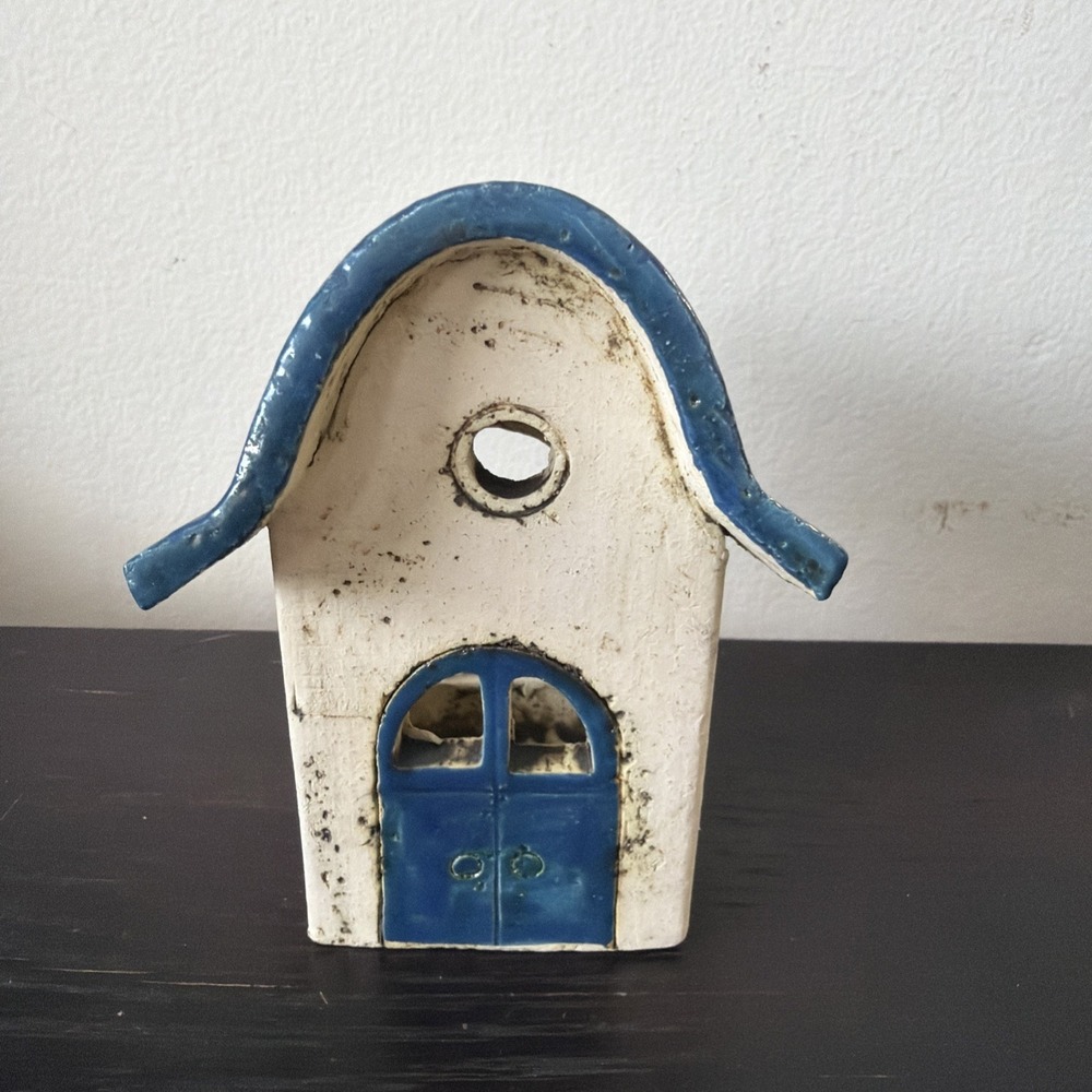 Pottey, Voltive Mini Church Signed Rozzo